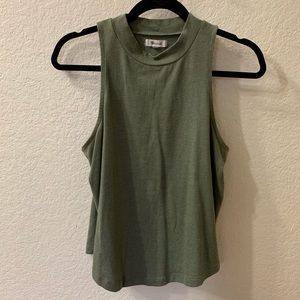 Madewell mock neck tank